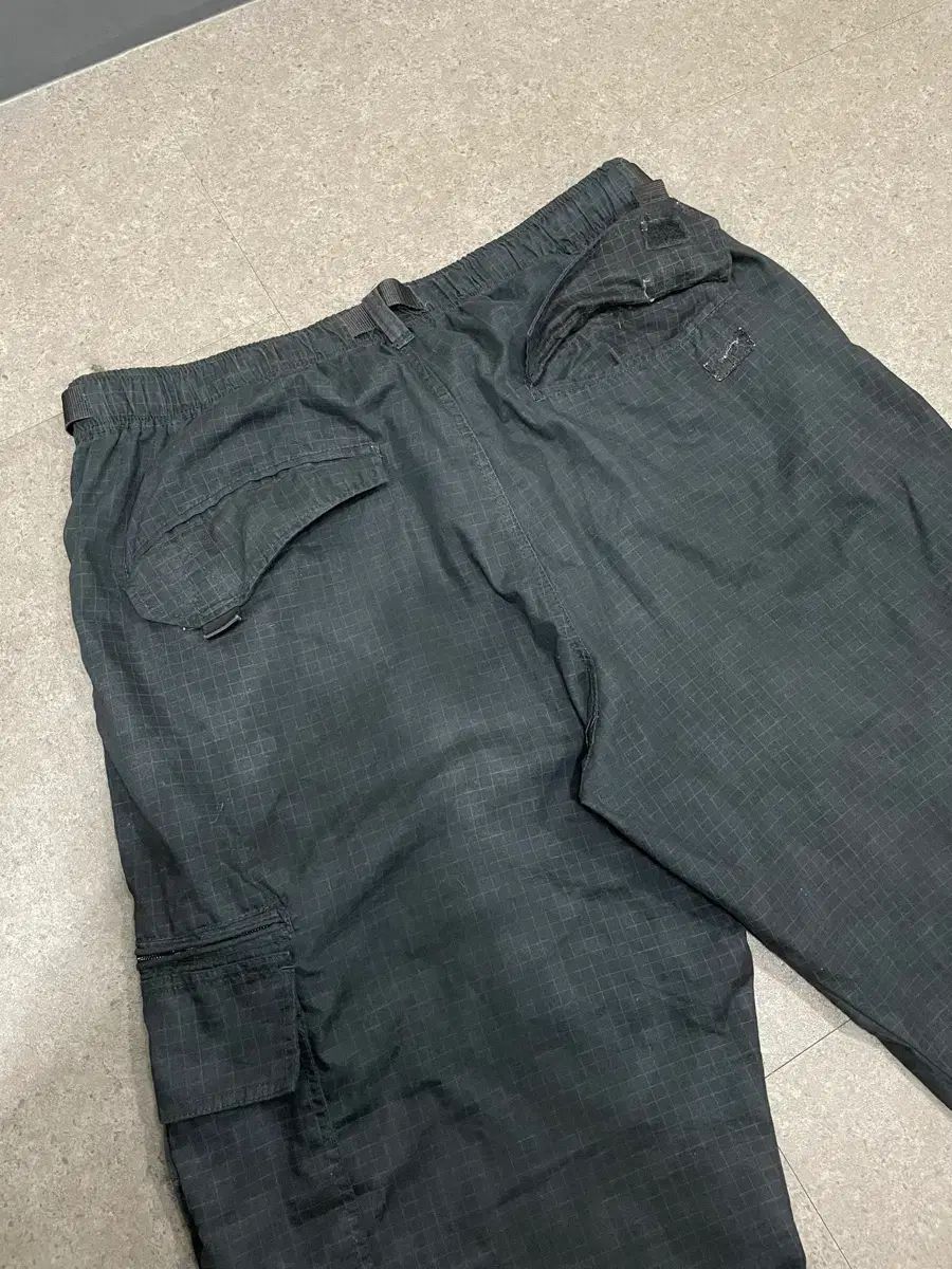 Vtg リップストップ カーゴ ワイド バミューダ パンツ Vtg リップストップ カーゴ ワイド バミューダ パンツ