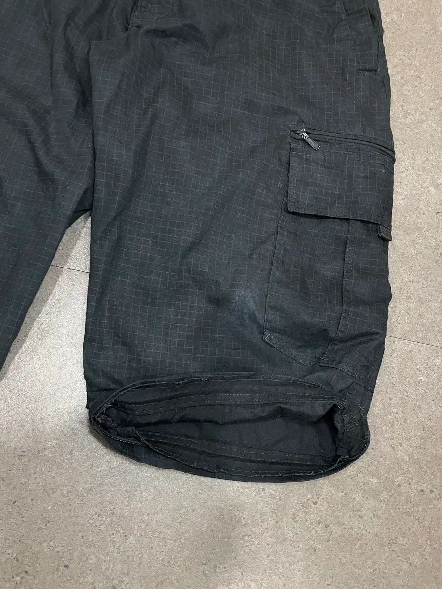 Vtg リップストップ カーゴ ワイド バミューダ パンツ Vtg リップストップ カーゴ ワイド バミューダ パンツ