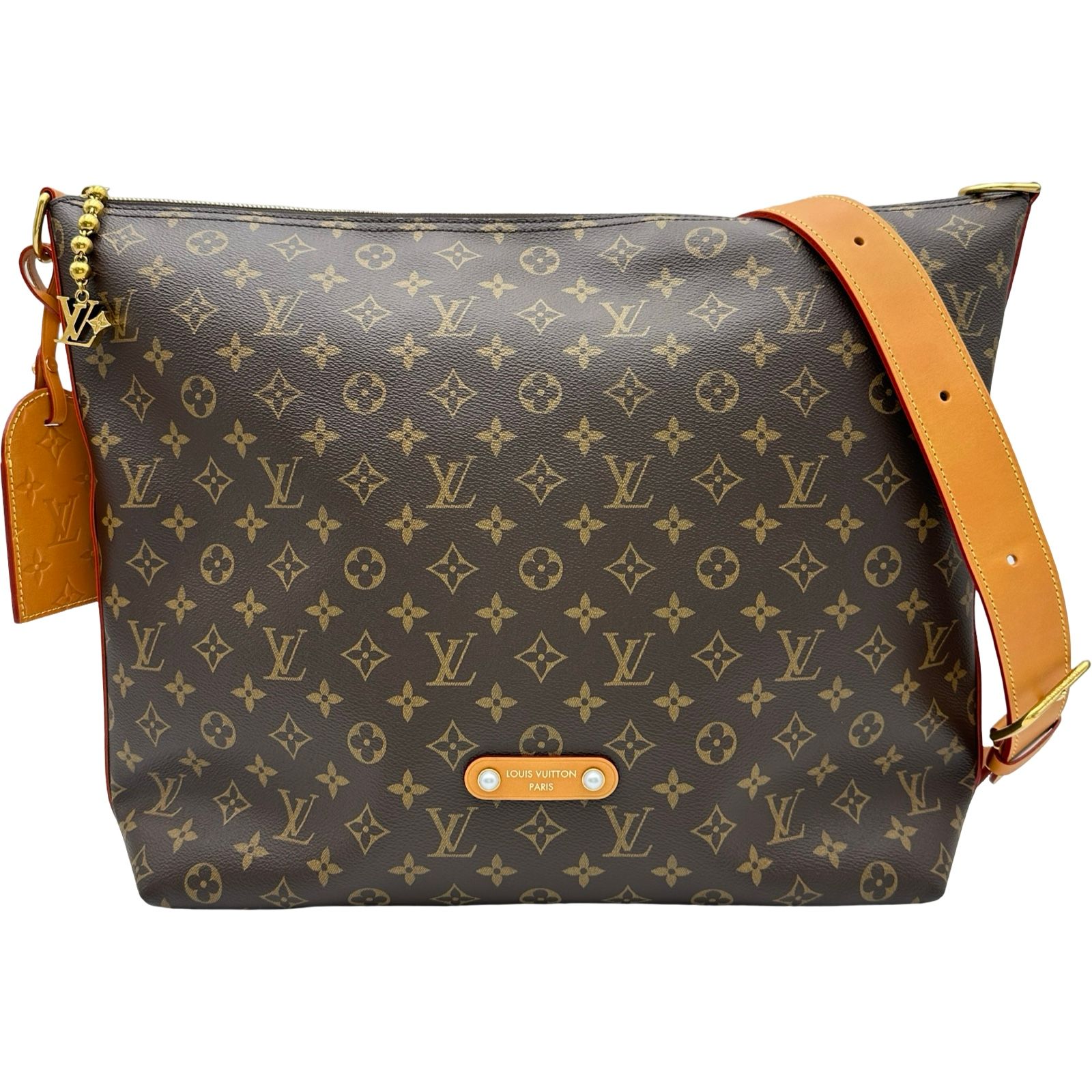 ルイ・ヴィトン LOUIS VUITTON バガボンド・ホーボー M14018 ブラウン モノグラムキャンバス レディース ショルダーバッグ