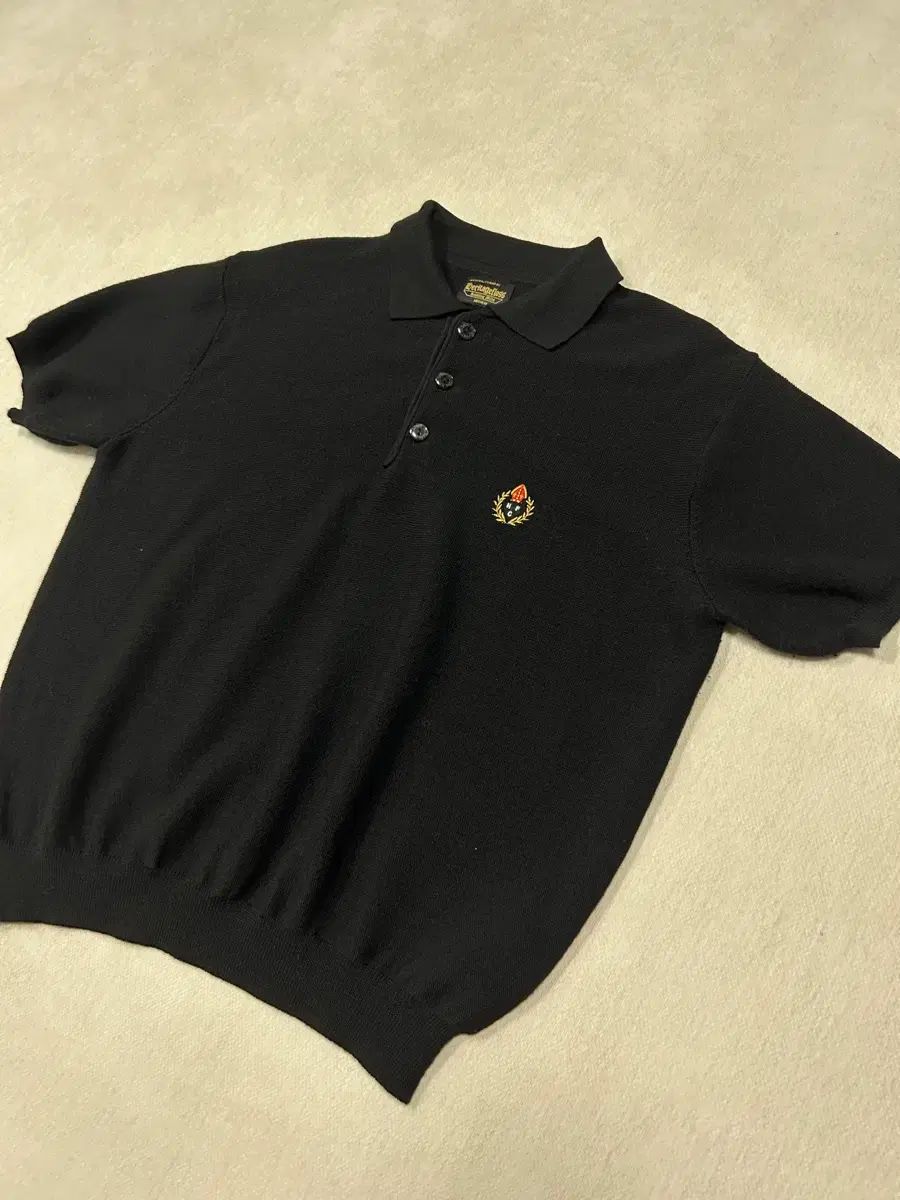 ヘリテイジ フロス HERITAGE FLOSS ニット半袖 ブラック M