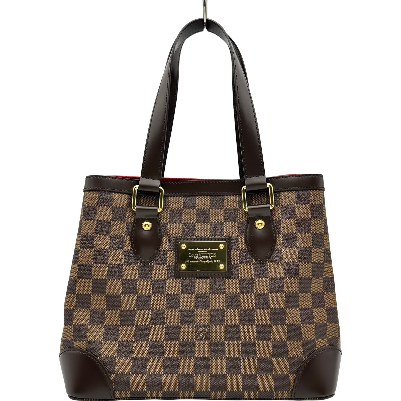 ルイ・ヴィトン LOUIS VUITTON ハムステッドPM N51205 ブラウン ダミエ レディース ハンドバッグ