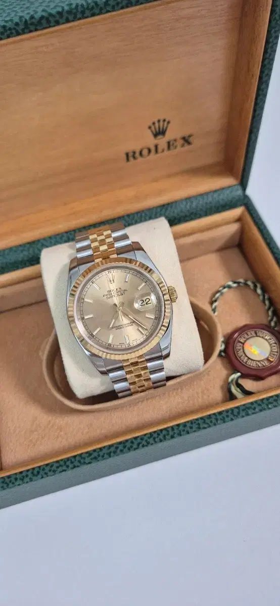 ROLEX デイジャスト 36ミリ 116233 鉄道インデックス