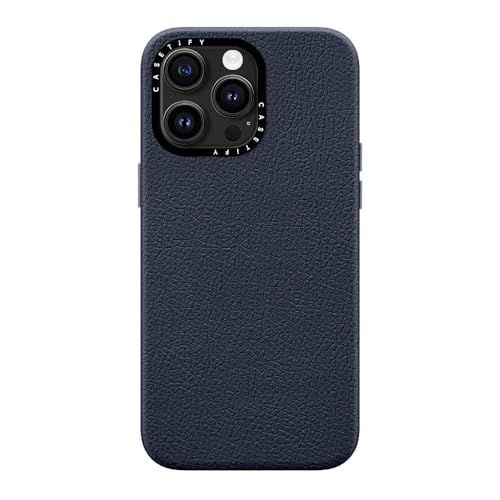CASETiFY ペブル iPhone 15 Pro Max ケース [1.5mからの落下試験をクリア / MagSafe に対応] - ネイビーブルーma b1cd11c5