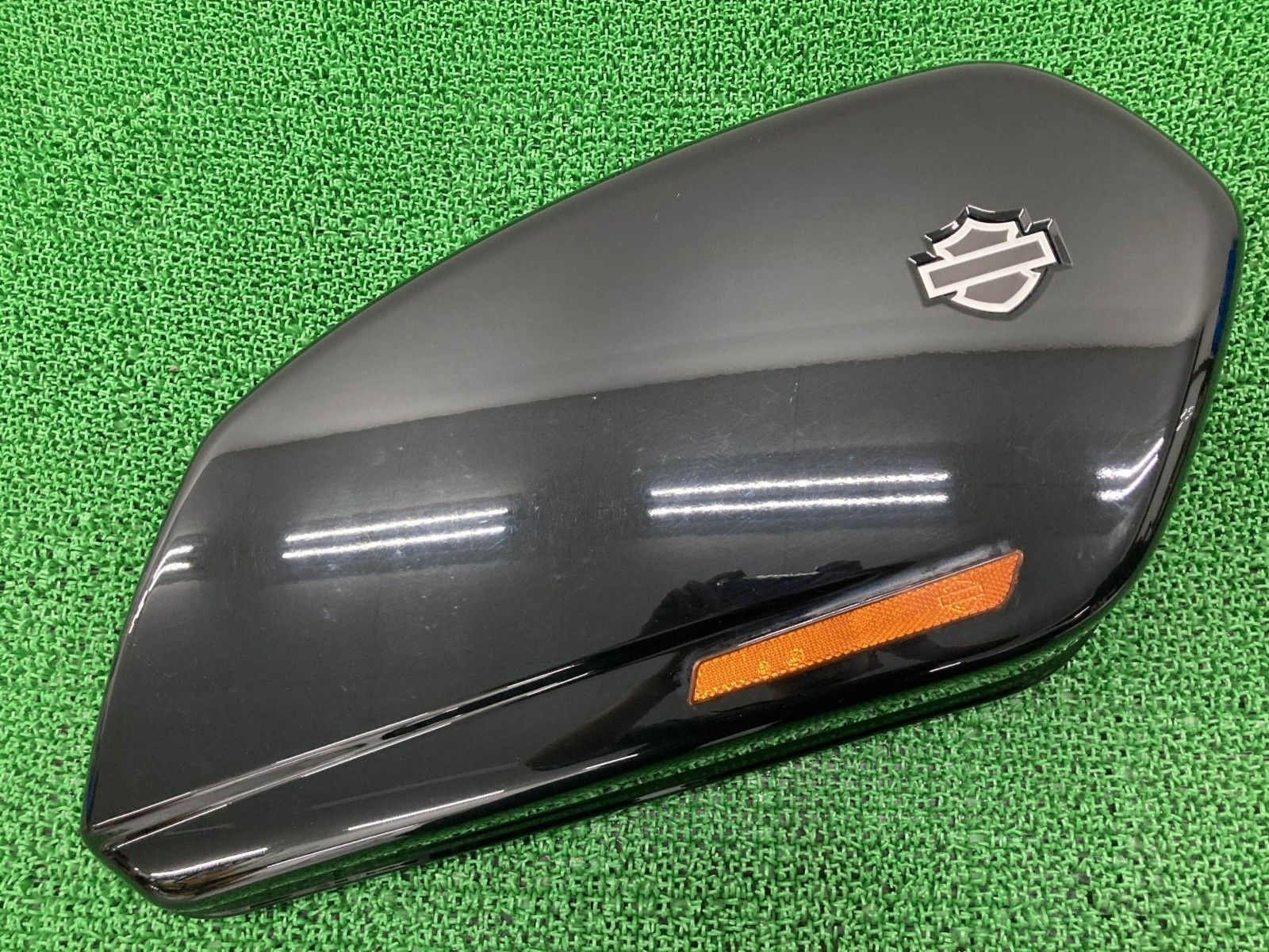 FLSB1750 パニアケースカバー 右 黒 90201450 ハーレー 純正 中古 ソフテイル gG