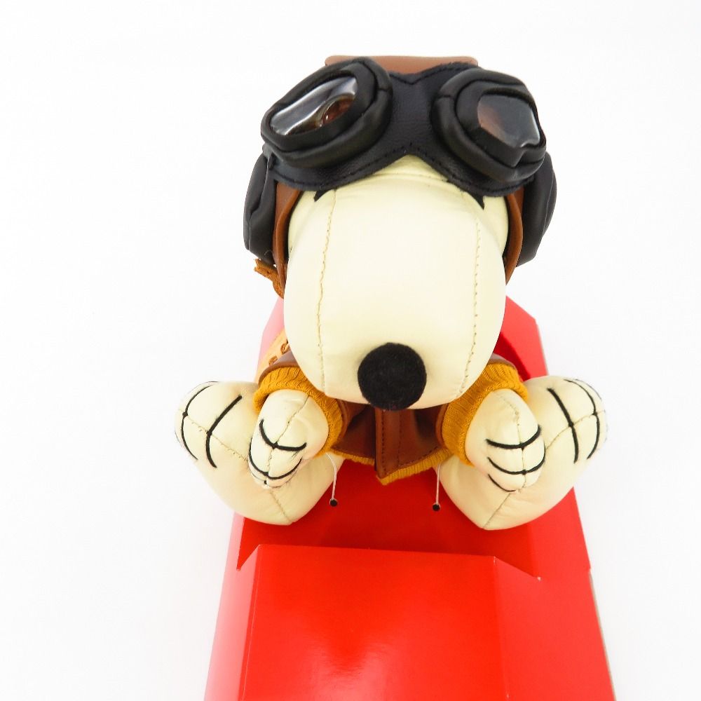 レザースヌーピー FLYING ACE 1103 ぬいぐるみ シリアルナンバー入り 1103/2000 キャラクターグッズ レザースヌーピー FLYING ACE 1103 ぬいぐるみ シリアルナンバー入り 1103/2000 キャラクターグッズ