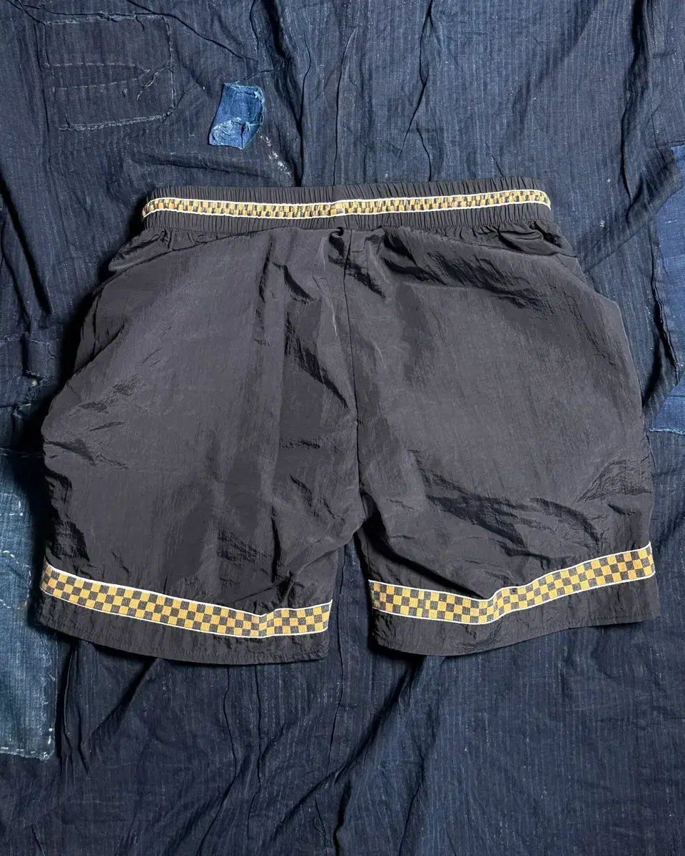 STUSSY ジャカード チェッカーボード パータン ショーツ S