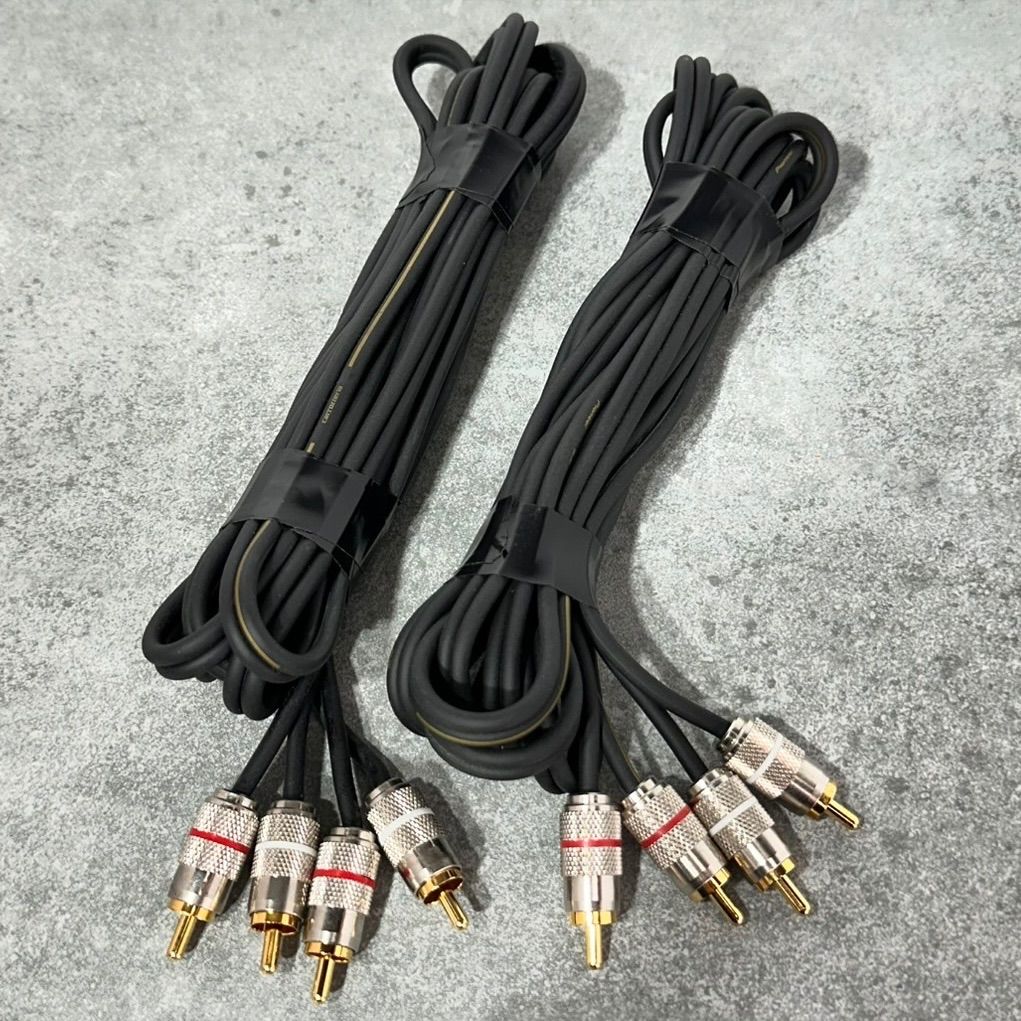 アルパイン KTP-600 4チャンネルパワーアンプ 高音質RCA・配線付