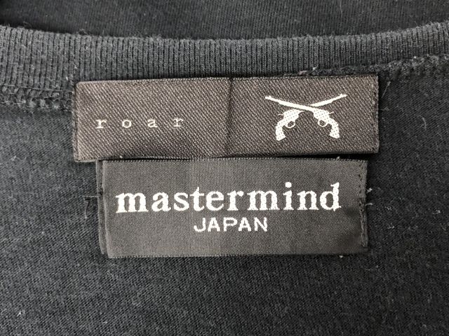 【中古】 mastermind JAPAN×roar マスターマインド Tシャツ スカル 二丁拳銃 KISSモチーフ ブラック 111444751 【中古】 mastermind JAPAN×roar マスターマインド Tシャツ スカル 二丁拳銃 KISSモチーフ ブラック 111444751