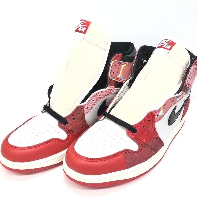 【中古】Spider-Man × Nike Air Jordan 1 Retro High OG SP Spider-Man: Across the Spider-Verse/University Red [66] 21,623円