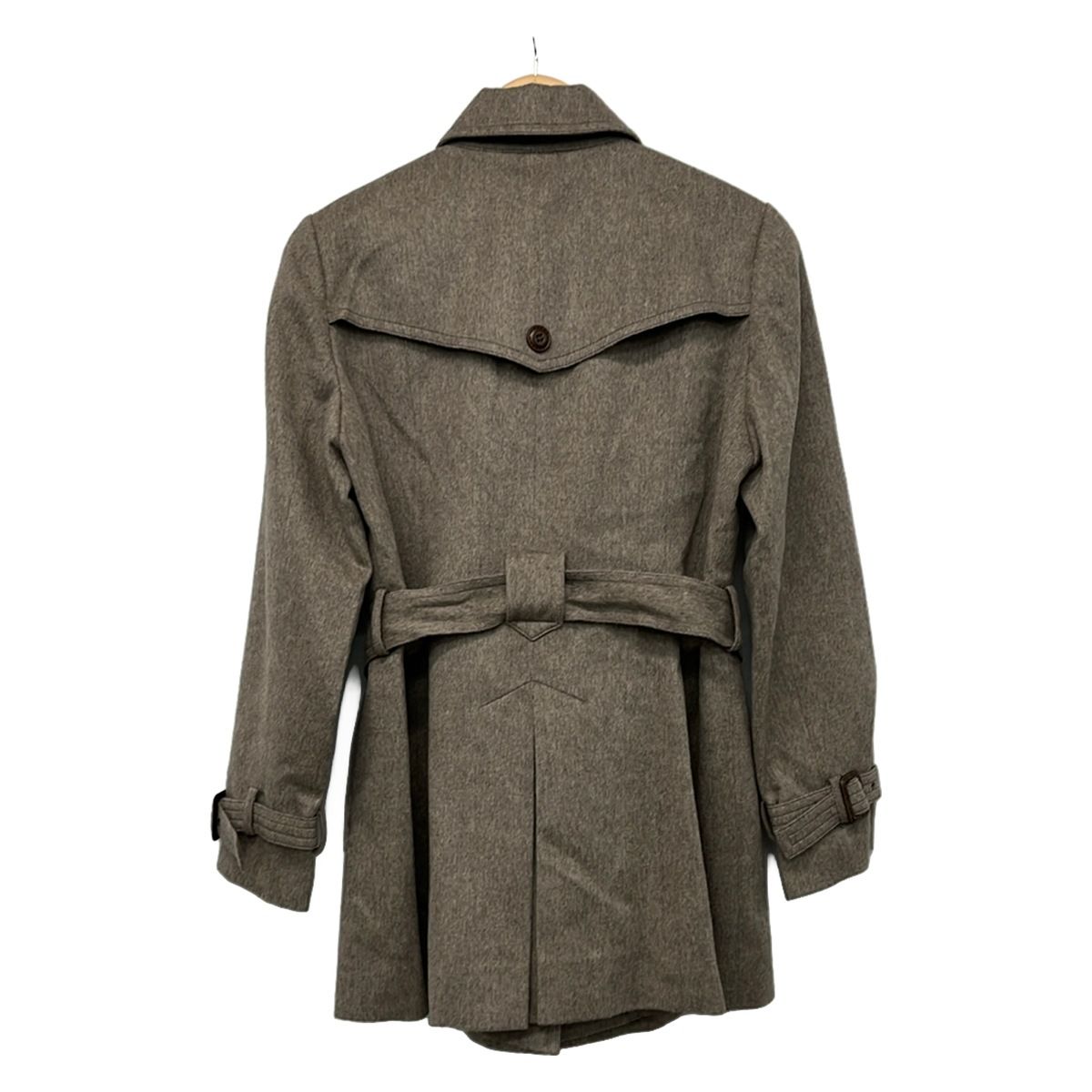 Leilian(レリアン) コート サイズ11 M レディース美品 - グレーベージュ 長袖/冬