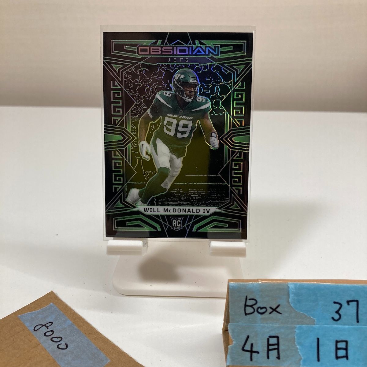 2023 Panini Obsidian Will McDonald IV 04/25 New York Jets RC ルーキー Rookie カード