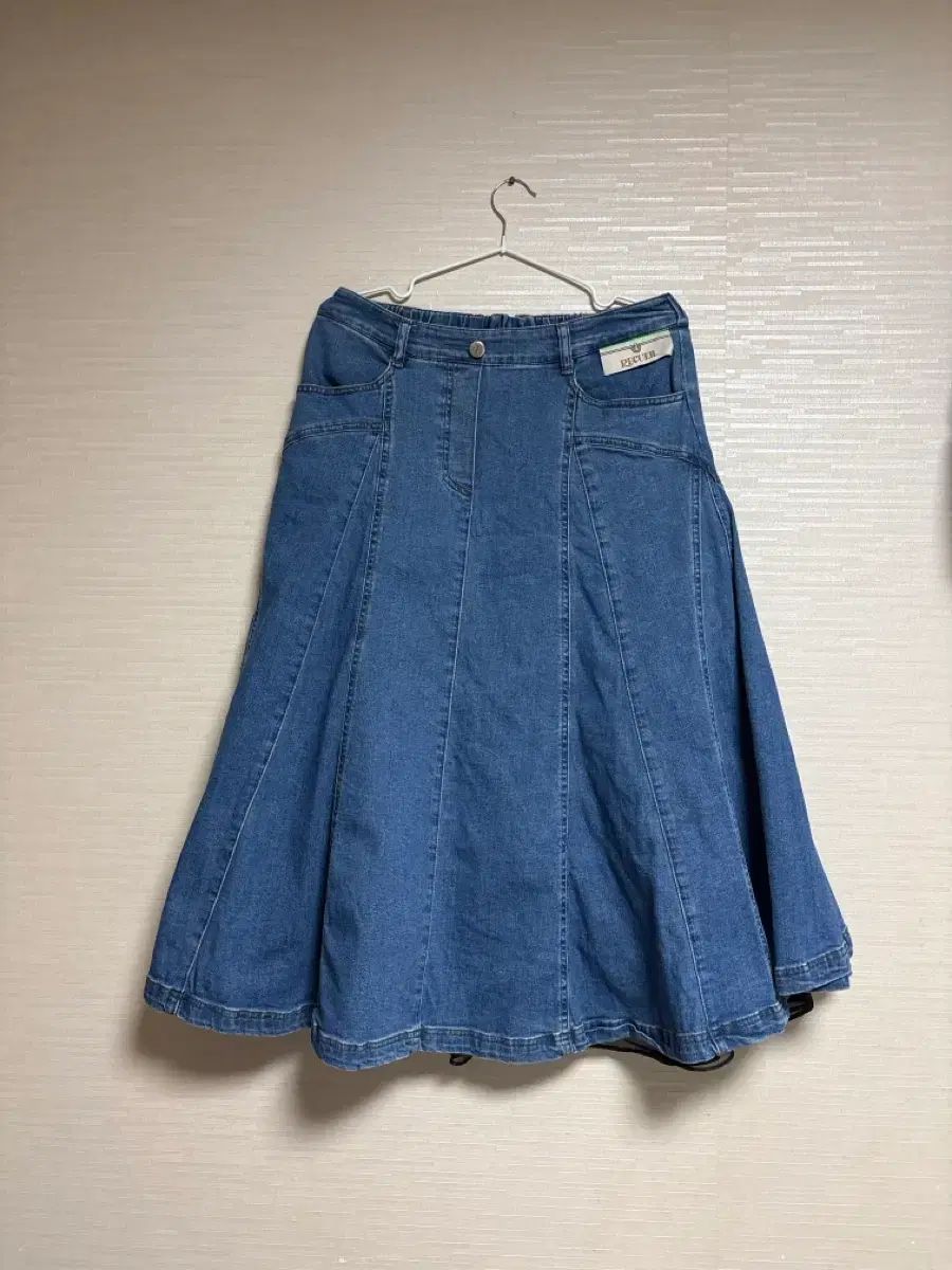 オッズセカンド デニム スカート ロング丈