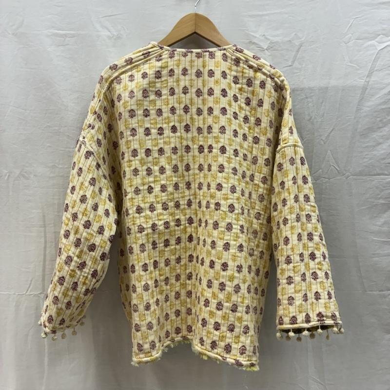 フリーダ 23ss インド リバーシブル キルト ジャケット 花柄