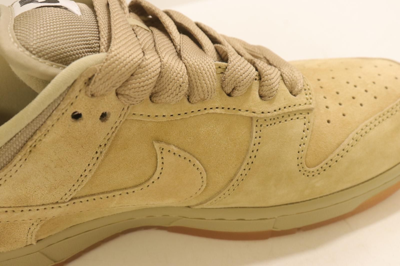 【中古】 NIKE メンズスニーカー 27.5cm DUNK LOW PRO B PARACHUTE BEIGE NIKE 27.5cm ベージュ 肌色