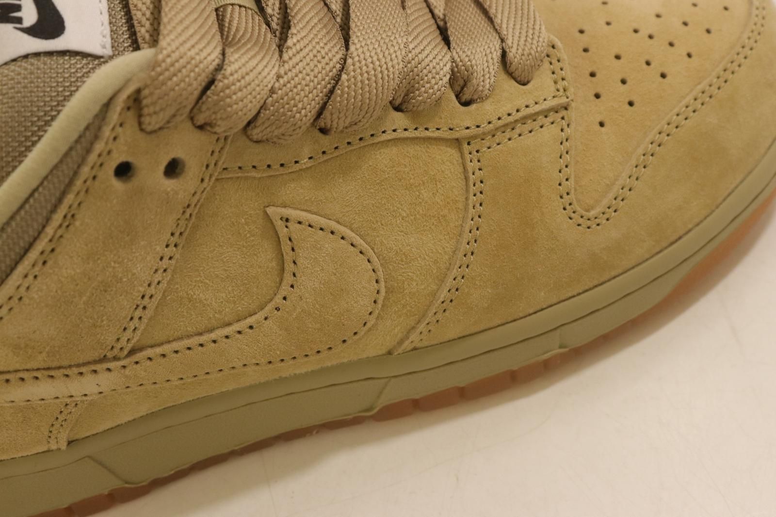 【中古】 NIKE メンズスニーカー 27.5cm DUNK LOW PRO B PARACHUTE BEIGE NIKE 27.5cm ベージュ 肌色