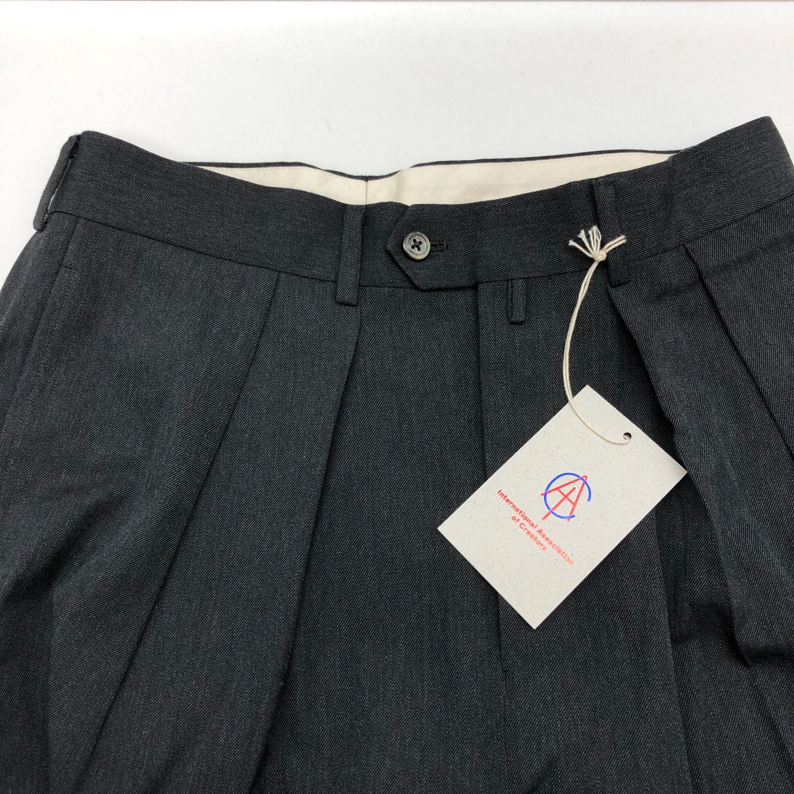 タグ付き/美品】NEAT ニート 2タックスラックスパンツ メンズ 46