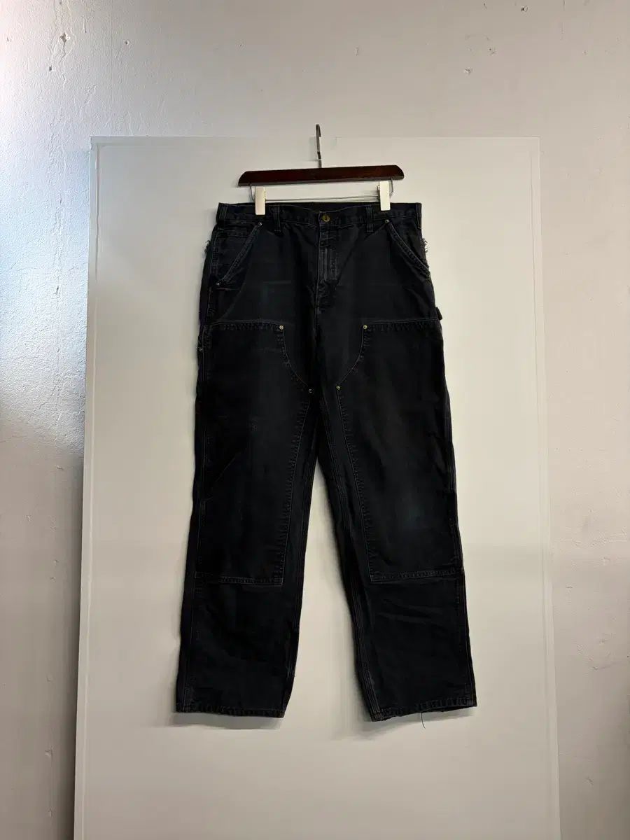 35-30 カーハート B136 ダブルニー BLK Mexico 17s