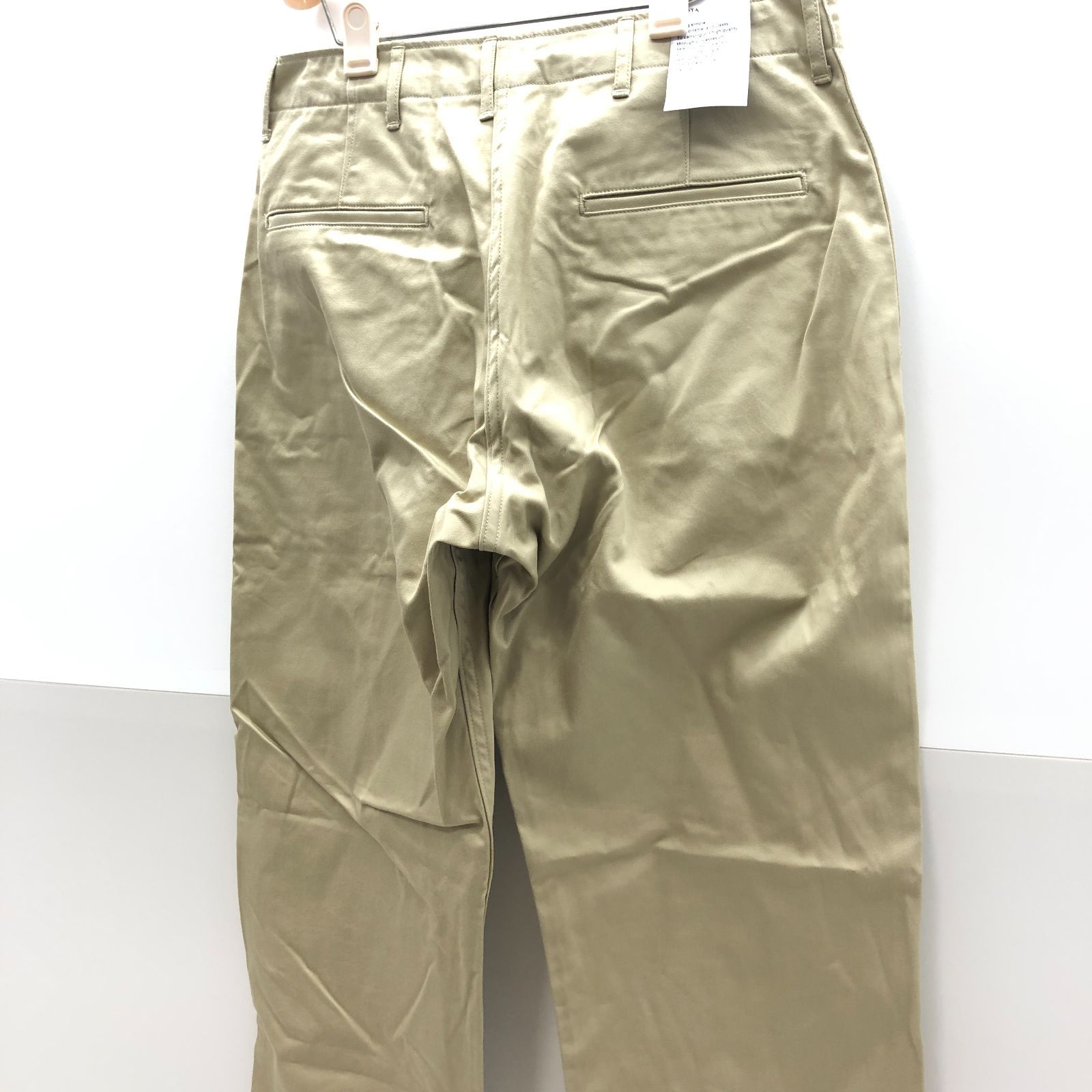タグ付き/美品】CIOTA シオタ チノパンツ メンズ 5 ベージュ コットン