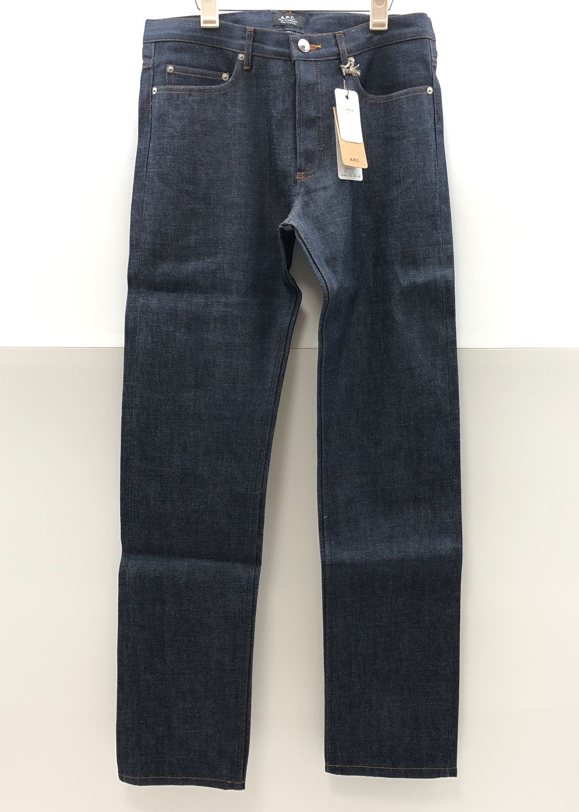 【タグ付き/美品】A.P.C アーペーセー デニムパンツ 32 メンズ インディゴ ボタンフライ ベトナム製 SGSF26-1992