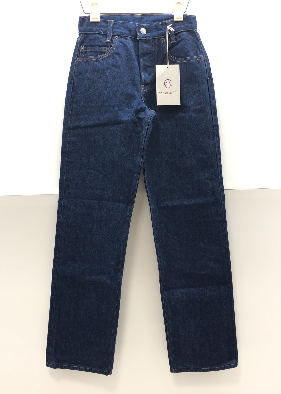【タグ付き/美品】CIOTA シオタ デニムパンツ メンズ 25 インディゴ コットン IACコラボ 20-IAC-CI-02 SGSF26-1873