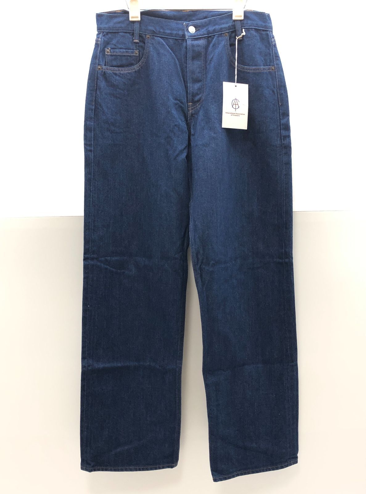 【タグ付き/美品】CIOTA シオタ デニムパンツ メンズ 32 インディゴ コットン IACコラボ 20-IAC-CI-02 SGSF26-1877