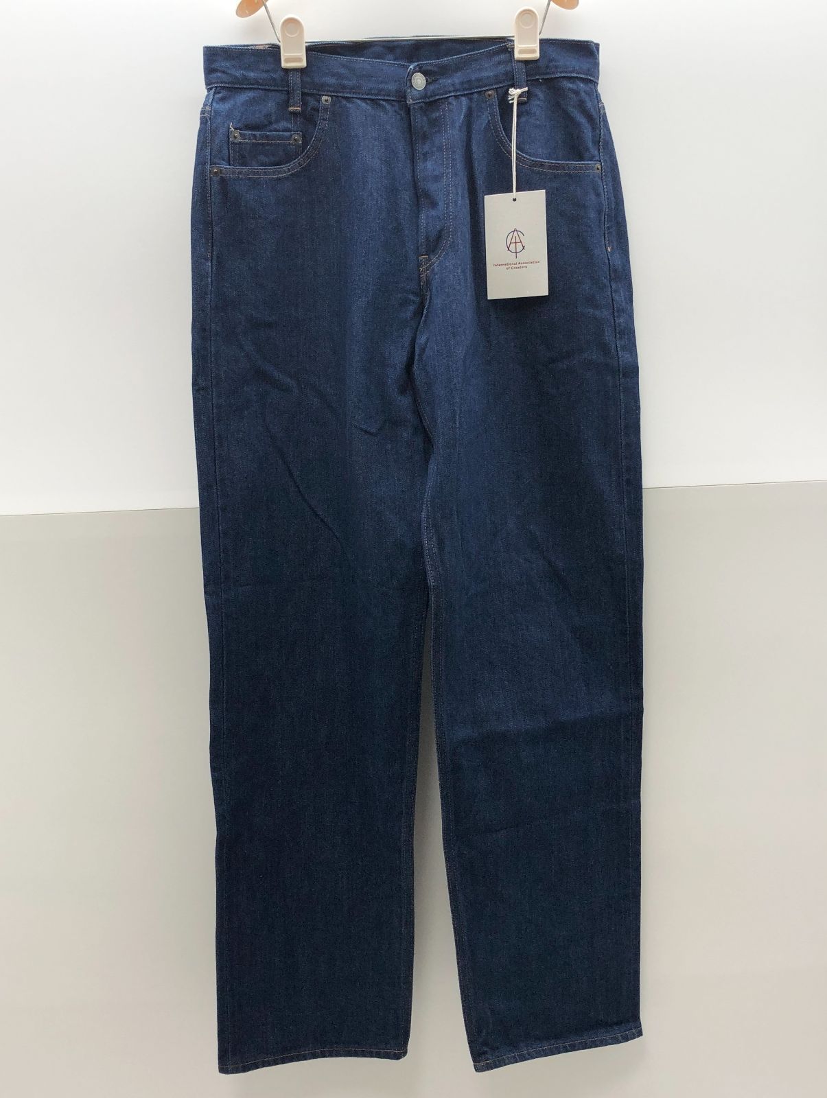 【タグ付き/美品】CIOTA シオタ デニムパンツ メンズ 32 インディゴ コットン IACコラボ 20-IAC-CI-01 SGSF26-1871