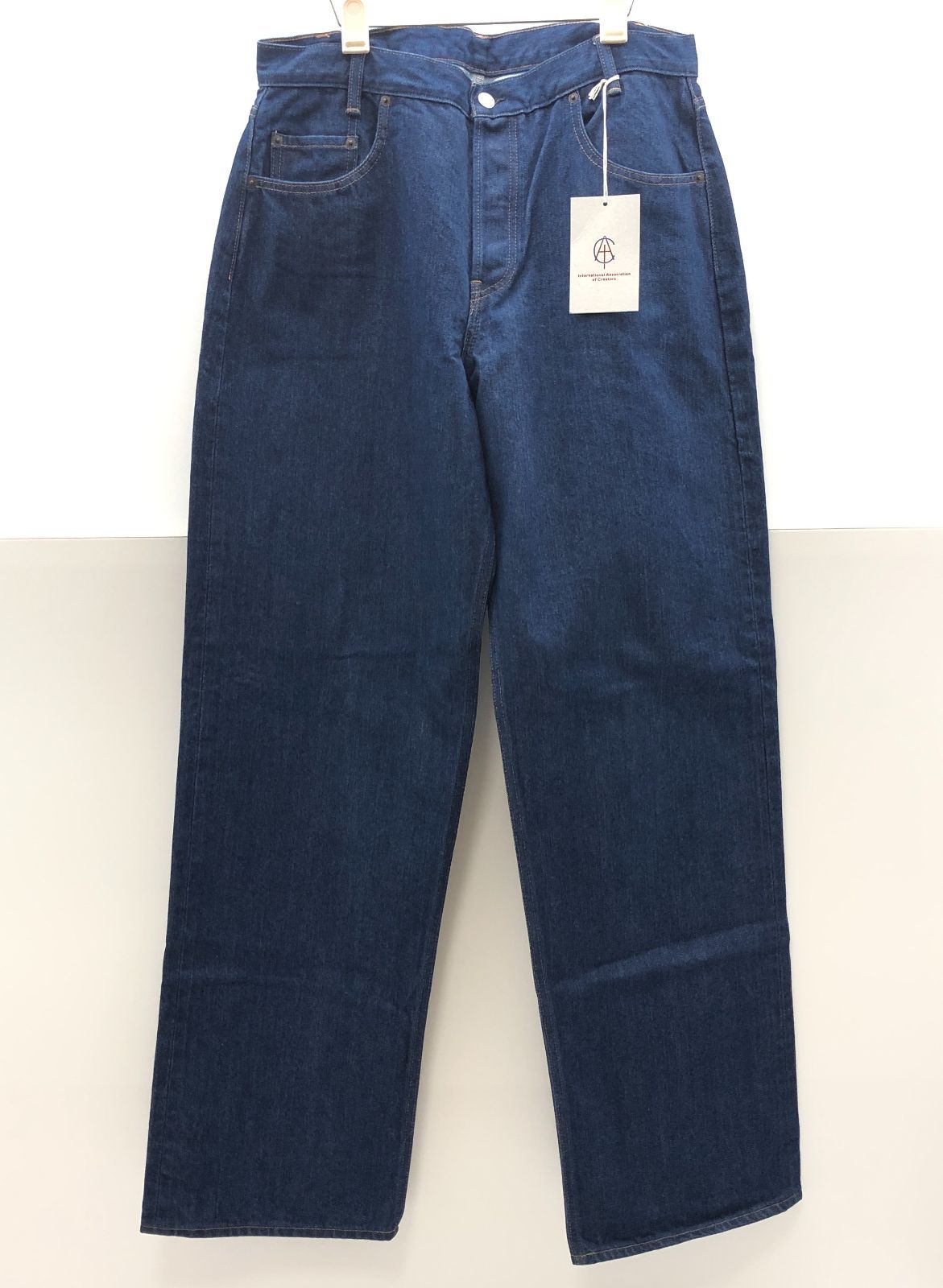 【タグ付き/美品】CIOTA シオタ デニムパンツ メンズ 34 インディゴ コットン IACコラボ 20-IAC-CI-02 SGSF26-1878