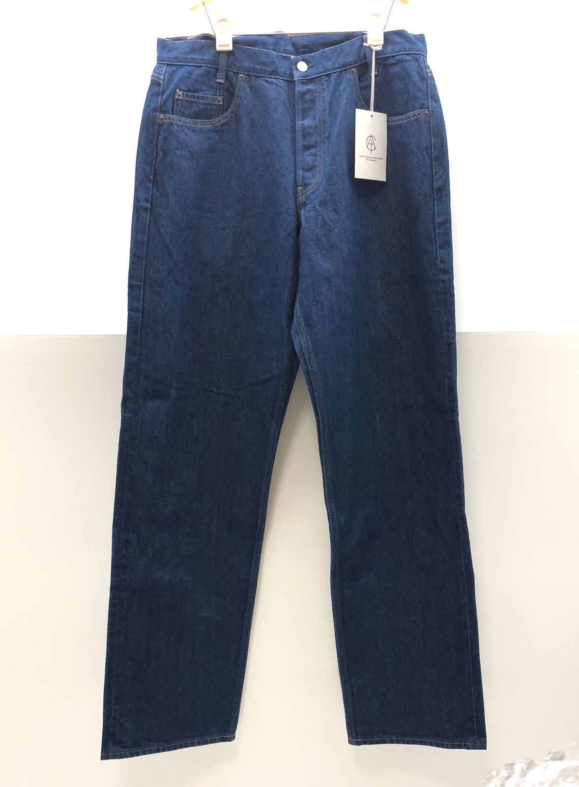 【タグ付き/美品】CIOTA シオタ デニムパンツ メンズ 34 インディゴ コットン IACコラボ 20-IAC-CI-01 SGSF26-1872