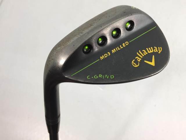 中古ゴルフクラブ】キャロウェイ MD3 MILLED ウェッジ ブラック 56.10
