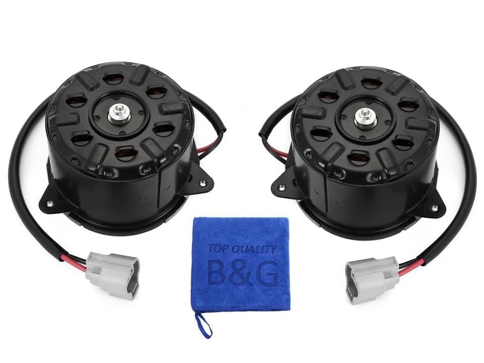 R◆【TOYOTA専用設計】 200系 ハイエース レジアスエース 電動ファンモーター ラジエーター ラジエター 左右セット 運転席 助手席 16363-20390 16363-75030 KDH TRH トヨタ車用 社外品 9cde1e57