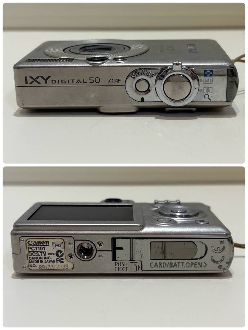 Canon IXY DIGITAL 50 コンパクトデジタルカメラ デジカメ ブラック
