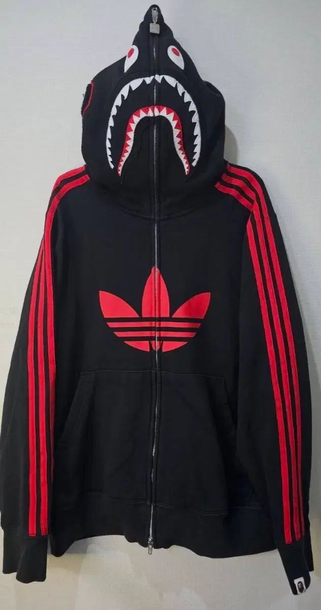 アディダス ベイプ シャーク フーディー ジップアップ 105/XL