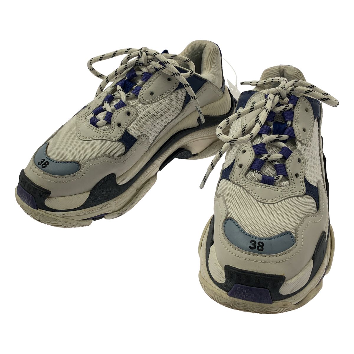 BALENCIAGA / バレンシアガ | Triple S Trainers スニーカー | 25 | ホワイト/ブルー | レディース