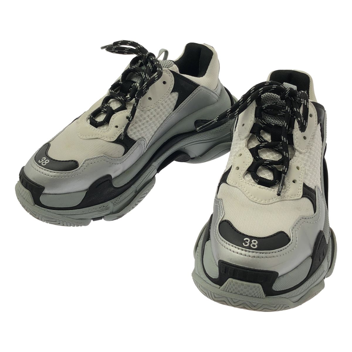 BALENCIAGA / バレンシアガ | Triple S Trainers スニーカー | 25 | ホワイト/シルバー/グレー | レディース 17,418円