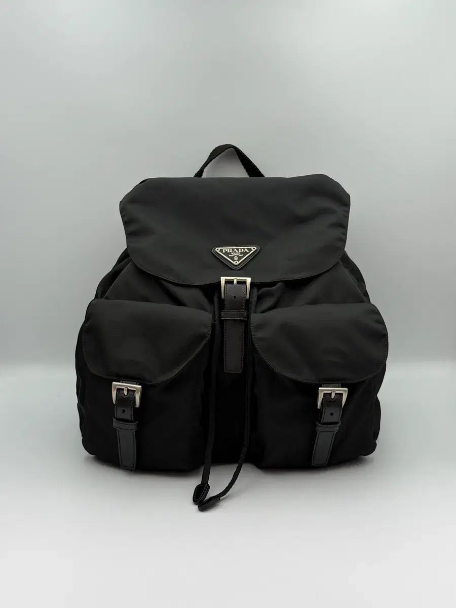 正規品保証書 PRADA プラダ ナイロン バックパック ミディアム ブラック