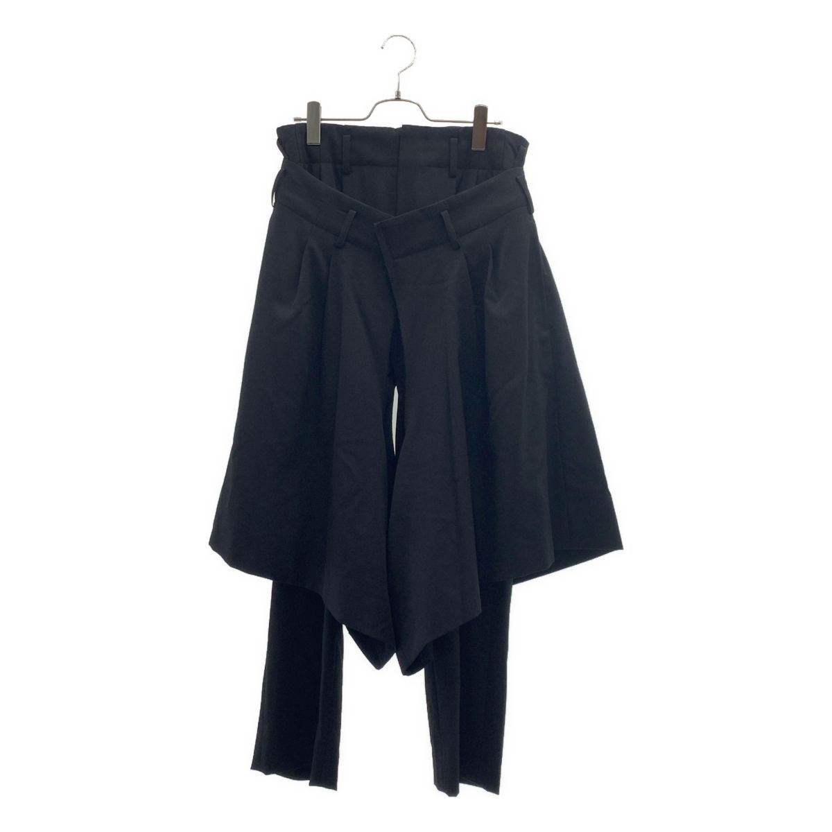 COMME des GARCONS / コムデギャルソン | 2023SS | レイヤード ドッキングパンツ | S | ブラック | レディース