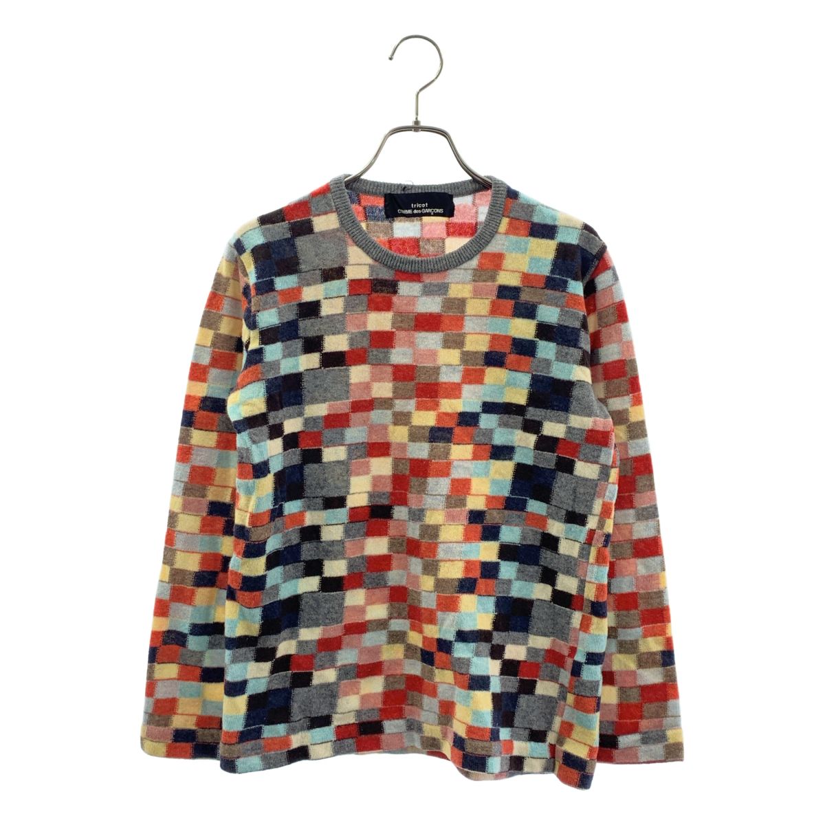 tricot COMME des GARCONS / トリココムデギャルソン | 2000AW | ウール 総柄 ニット セーター | マルチカラー | レディース