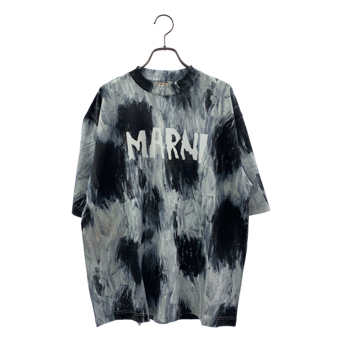 新品】 MARNI / マルニ | ブラシストロークプリント モックネック ロゴ
