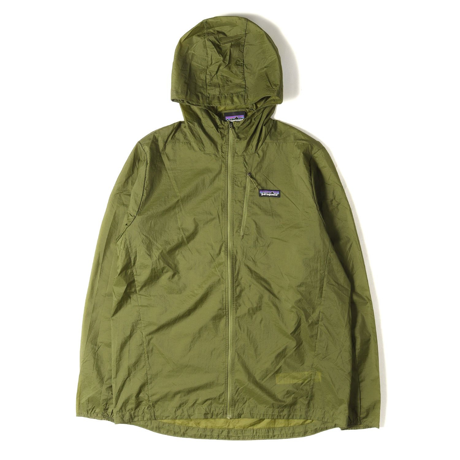 【美品】Patagonia パタゴニア ジャケット カーキ サイズ:L | ナイロン フーディニ ジャケット (Houdini Jacket) | 2022年製 | アウター ブルゾン 上着【メンズ】【中古】