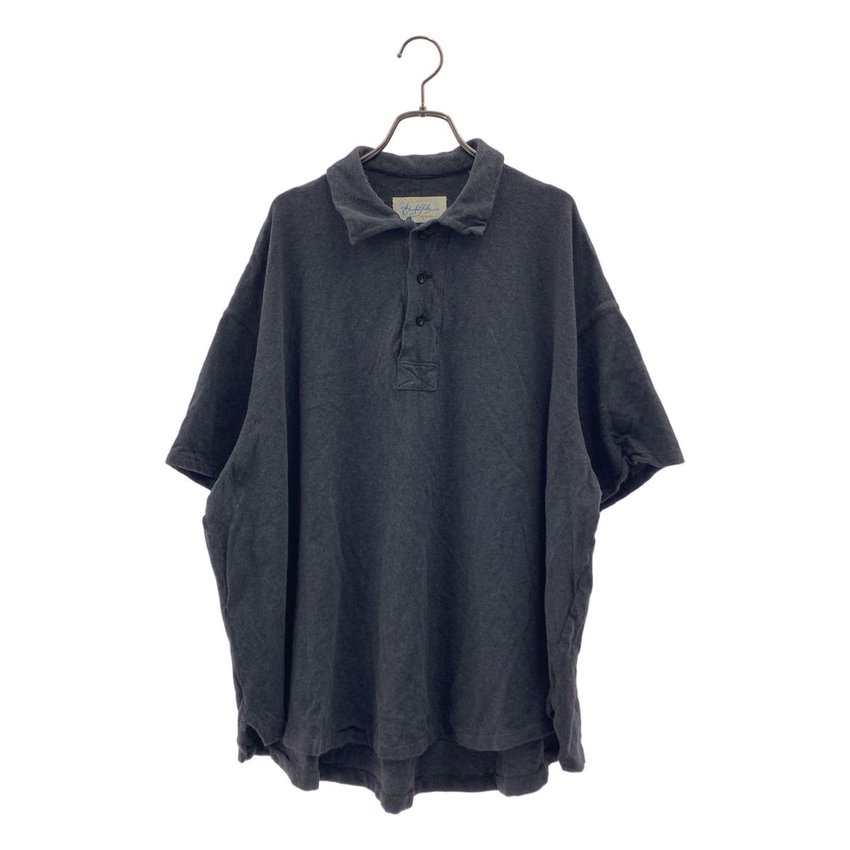 The crooked Tailor / ザクルーキッドテーラー | Over Polo Shirt オーバーサイズポロシャツ | 48 | チャコール | メンズ