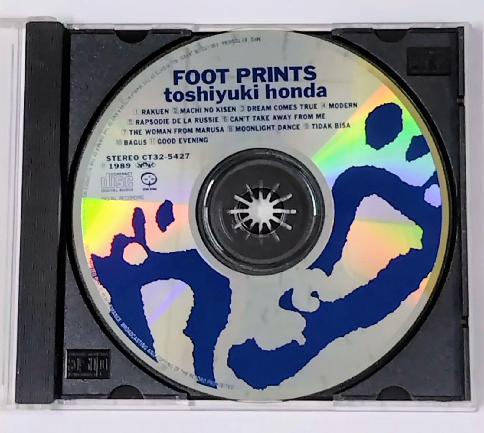 フォロー割対象商品】中古CD 本多俊之 アルバム『FOOT PRINTS』フット 