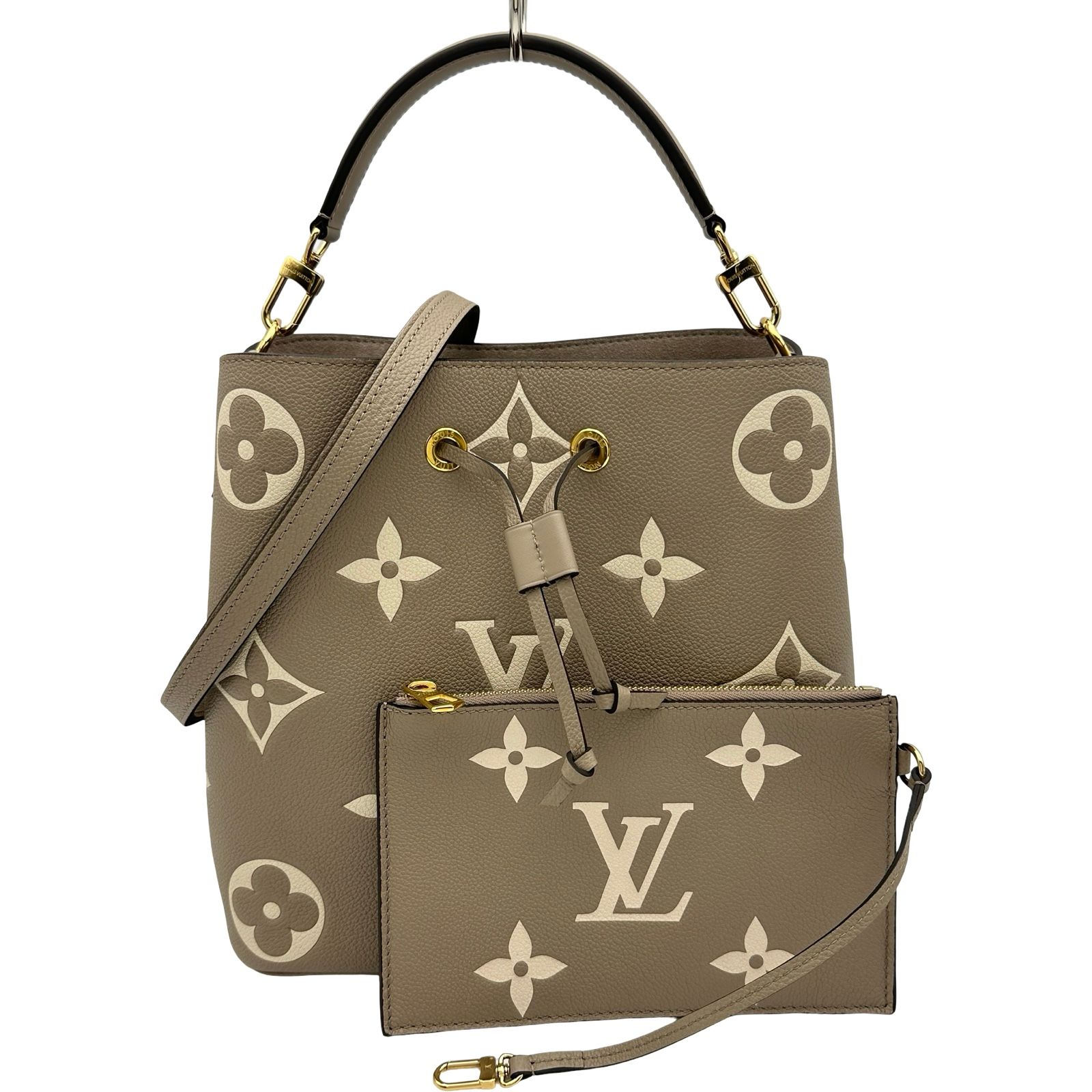 ルイ・ヴィトン LOUIS VUITTON ネオノエMM M45555 ベージュ モノグラム 