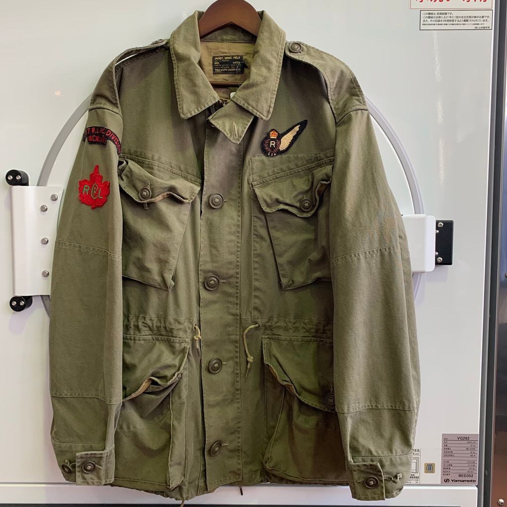 ラルフローレン Ralph Lauren フィールドジャケット Feild Jacket JKT Combat コンバット ジャケット RL No.SP008