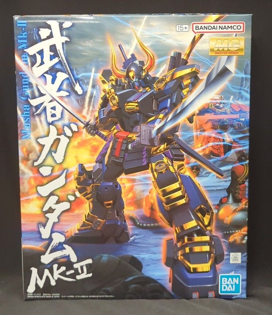 BANDAISPIRITS MG 1/100 バンダイナムコ版 武者ガンダムMK-II