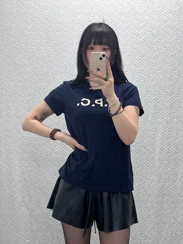 A.P.C. アーペーセー モダン カジュアル ヴィンテージ 新モデル ロゴ 半袖T M C12075