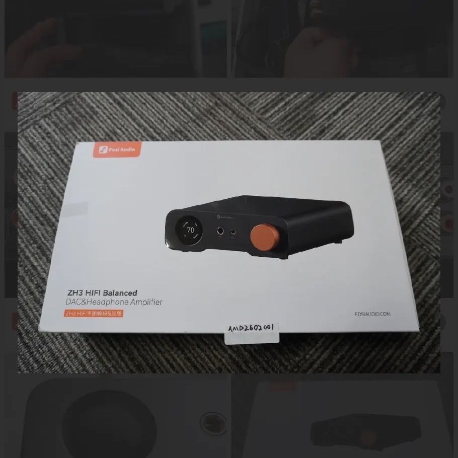 Fosi Audio ZH3 バランス接続 DAC＆ヘッドホンアンプ 付属品完備・美品
