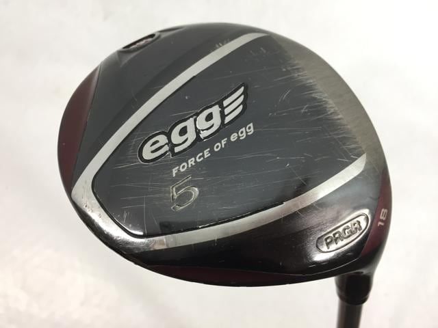 返品OK 【中古ゴルフクラブ】プロギア NEW egg (赤エッグ) フェアウェイ 2017 オリジナルカーボン 5W