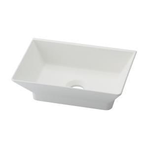 【新品・5営業日で発送】KAKUDAI カクダイ 置型手洗器(マットホワイト)【265-002V-MW】