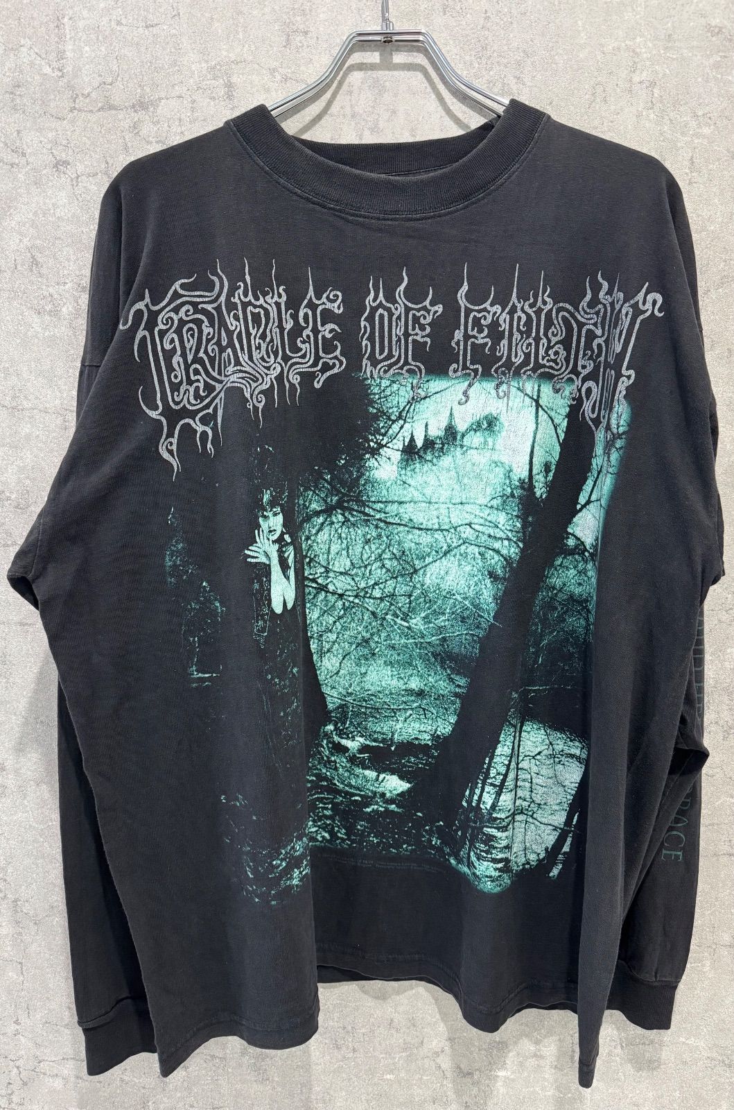 90s Cradle of Filth クレイドルオブフィルス DUSK IS UNVEILED LS ヴィンテージ vintage ロンT