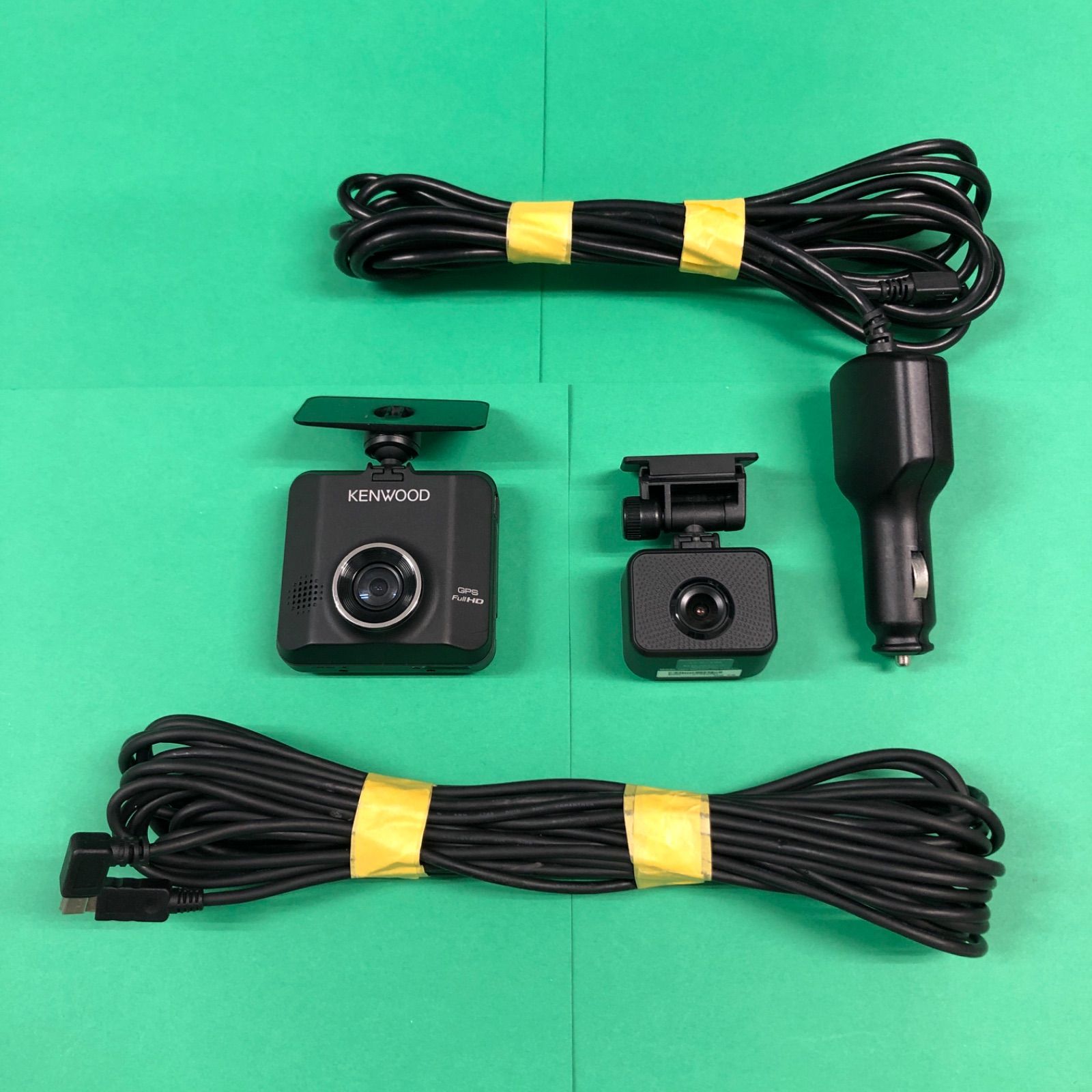 ケンウッド DRV-MR450 前後 2カメラ ドライブレコーダー フルHD 32GB